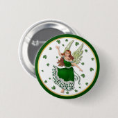 Irish Magic Ronde Button 5,7 Cm (Voorkant /achterkant)