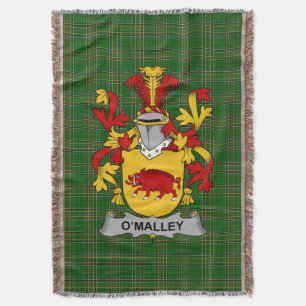 Irish Malley of O_Malley Wapen van de familie Cres Deken