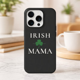 Irish Mama Shamrock iPhone 15 Pro Case