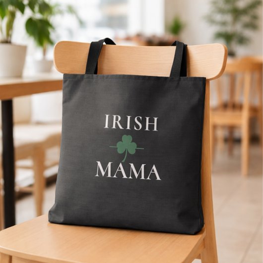 Irish Mama Shamrock  Tote Bag