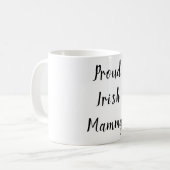 Irish Mammy Coffee Mok (Voorkant links)