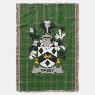 Irish Massy of Massey Coat of Arms Family Crest I Deken