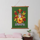 Irish McCartney or MacCartney Coat of Arms Family  Hangend Wandkleed (Slaapkamer)