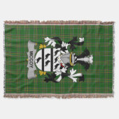 Irish McCoy Coat of Arms Family Crest Ireland Deken (Voorkant)