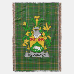 Irish McDonagh of McDonogh familiewapen Deken
