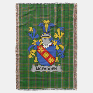 Irish McFadden of McFadyen familiewapen Deken