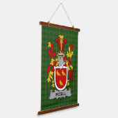 Irish McGill Coat of Arms Family Crest Hangend Wandkleed (Gebogen)