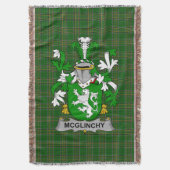 Irish McGlinchy of McGlinchey wapenschild familie Deken (Voorkant Verticaal)