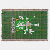 Irish McGlinchy of McGlinchey wapenschild familie Deken (Voorkant)