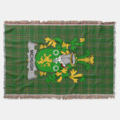 Irish McHugh of MacHugh familiewapen Deken (Voorkant)