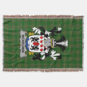 Irish McKeown of Keon Coat of Arms Family Crest I Deken (Voorkant)