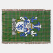 Irish McMurray Coat of Arms Family Crest Ireland Deken (Voorkant)