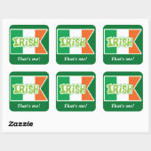 Irish Me Flag Sticker (Vel)