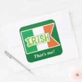 Irish Me Flag Sticker (Envelop)