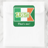 Irish Me Flag Sticker (Tas)