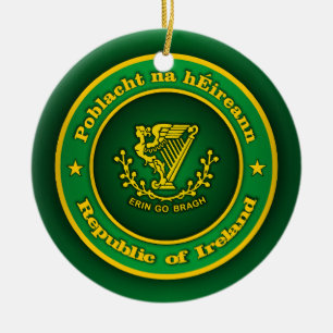 Irish Medallion Apparel Keramisch Ornament