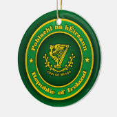 Irish Medallion Apparel Keramisch Ornament (Links)
