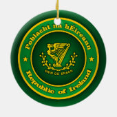 Irish Medallion Apparel Keramisch Ornament (Achterkant)