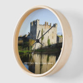 Irish Medieval Castle, Athy, Co. Kildare, Ierland (Hoek)