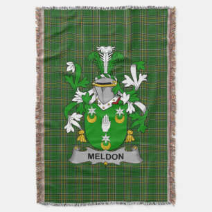 Irish Meldon of Muldoon familiewapen Deken