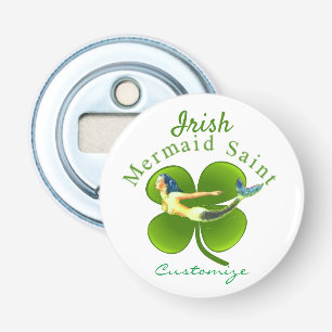 Irish Mermaid Saint Thunder_Cove Button Flesopener