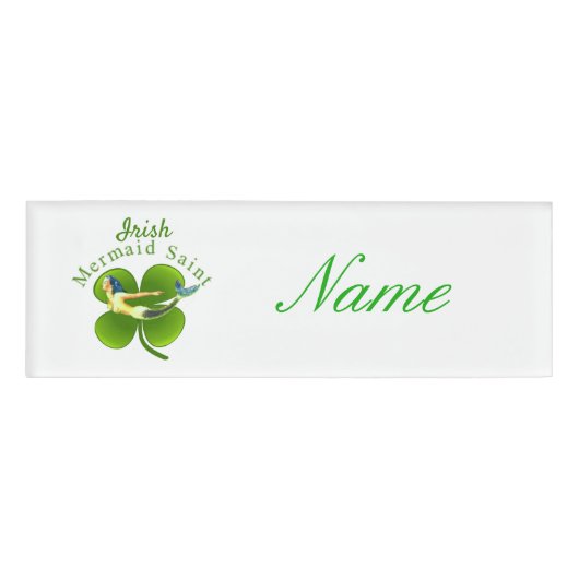 Irish Mermaid Saint Thunder_Cove Naambadge (Voorkant)