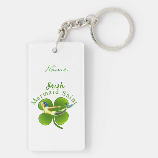 Irish Mermaid Saint Thunder_Cove Sleutelhanger (achterkant)