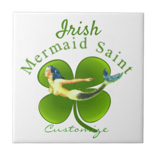 Irish Mermaid Saint Thunder_Cove Tegeltje