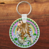 Irish Mermaid Sleutelhanger (Voorkant)