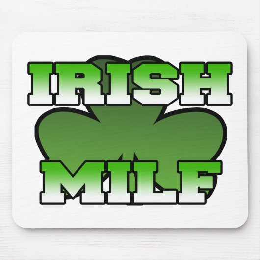 Irish MILF Mousepad Muismat (Voorkant)