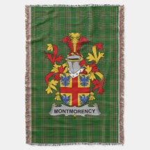 Irish Montmorency Wapenschild Familie Crest Irela