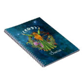 Irish Moon Goddess Notitieboek (Rechterzijde)