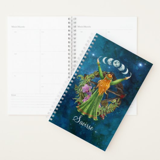 Irish Moon Goddess Planner (Display)
