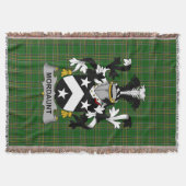 Irish Mordaunt Coat of Arms Family Crest Ireland Deken (Voorkant)