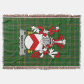 Irish Morley Coat of Arms Family Crest Ireland Deken (Voorkant)