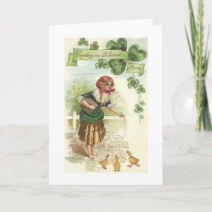 Irish Morning St. Patrick's Day Card Kaart