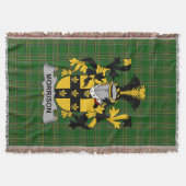 Irish Morrison Coat of Arms Family Crest Ireland Deken (Voorkant)