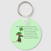 Irish Mouse drink bier Sleutelhanger (Voorkant)