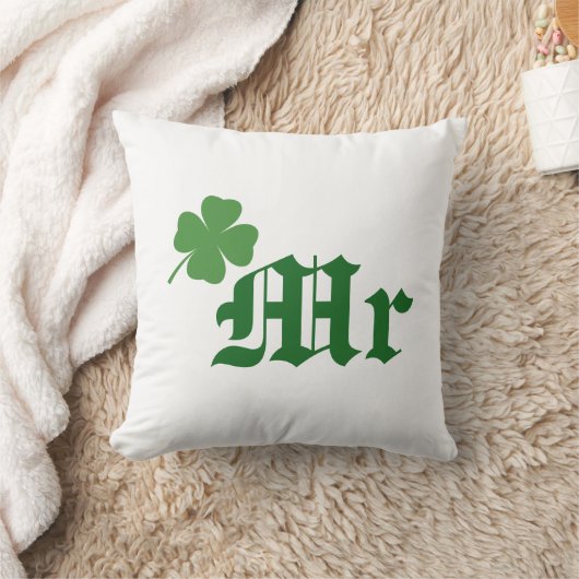 Irish Mr Wedding Pillow Kussen (Deken)