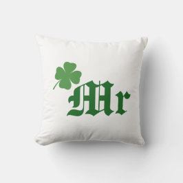 Irish Mr Wedding Pillow Kussen