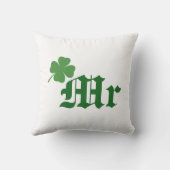 Irish Mr Wedding Pillow Kussen (Achterkant)
