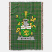 Irish Mullady of O_Mullady Wapenschild Familieauto Deken (Voorkant Verticaal)