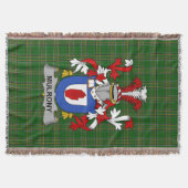 Irish Mulrony of O_Mulroney Wapenschild familie C Deken (Voorkant)
