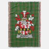 Irish Murphy (Muskerry) Wapen van de familie Crest Deken (Voorkant Verticaal)