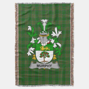 Irish Murphy (Wexford) Wapen van de familie Crest Deken