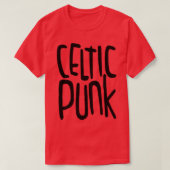Irish Music Celtic Punk T-shirt (Design voorkant)