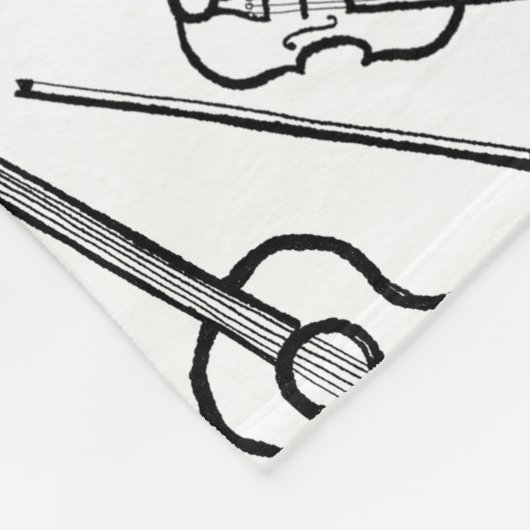 Irish Music Instrument Fleece Blanket (Hoek)