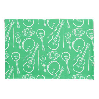 Irish Music Instruments Single Kussensloop Standar
