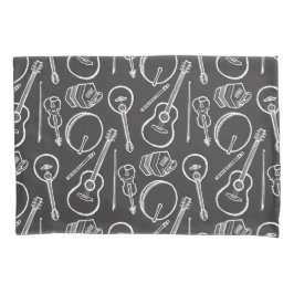 Irish Music Instruments Single Kussensloop Standar