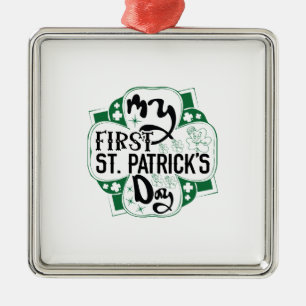 Irish My First ST Patrick S Day Metalen Ornament